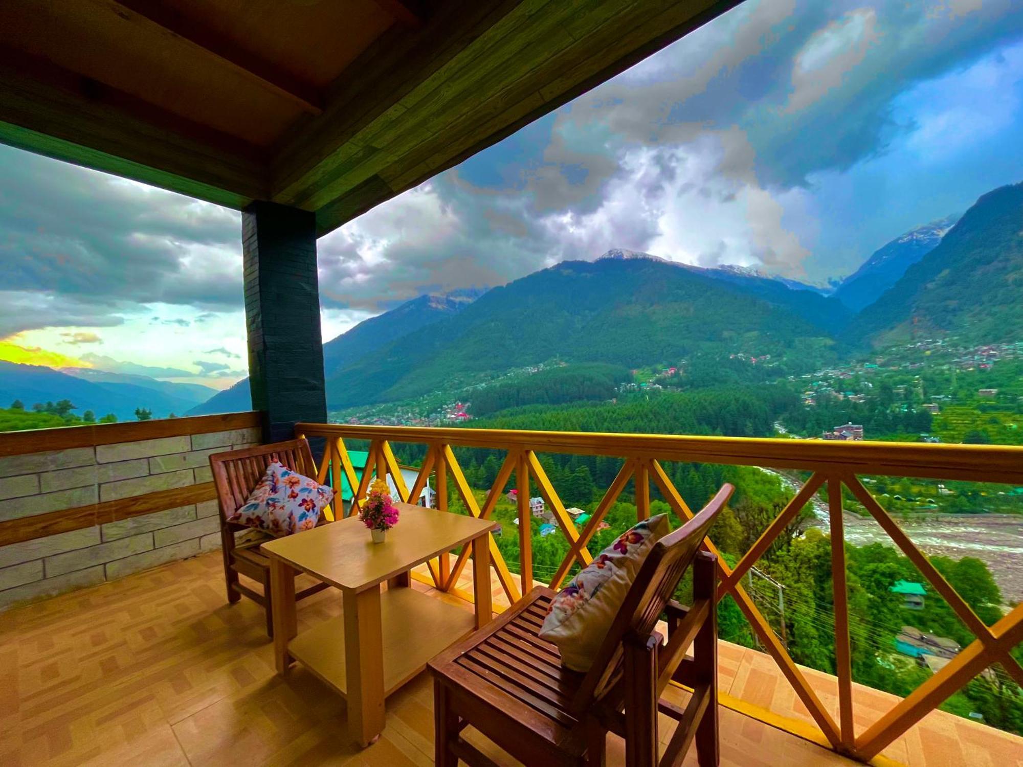 Naina Deventure Resort, Manali - Premium Rooms With Centrally Heated & Scenic View Экстерьер фото