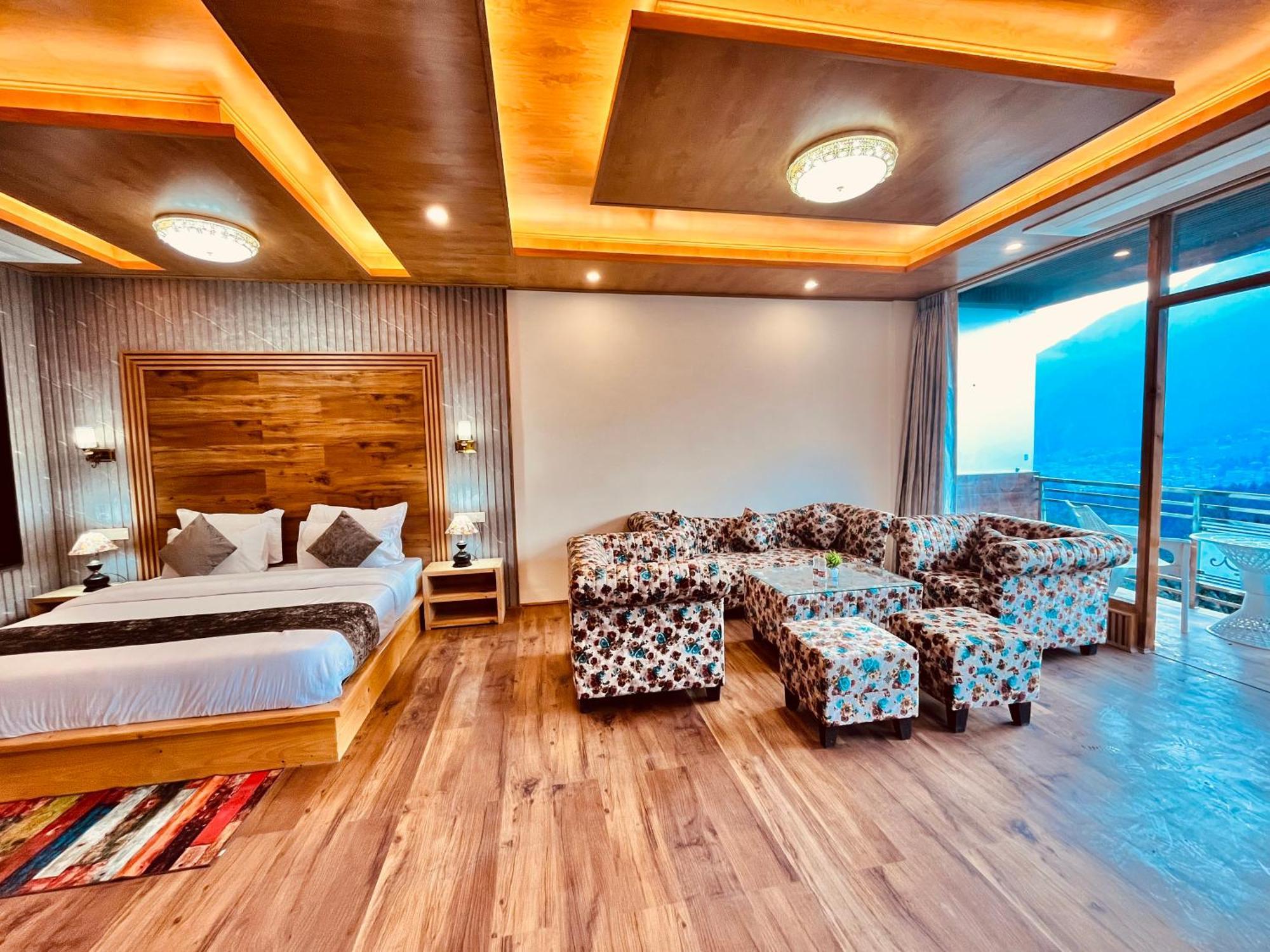 Naina Deventure Resort, Manali - Premium Rooms With Centrally Heated & Scenic View Экстерьер фото